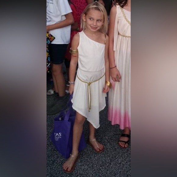 Goddess Dress girls Halloween costume - Picture 9 of 9